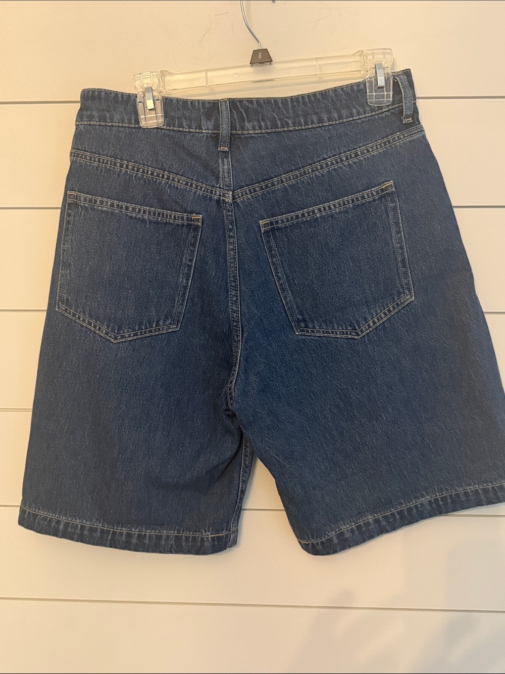 Women’s  Classic Denim Bermuda shorts Shorts - Blue size 10 NWOT - Picture 5 of 7